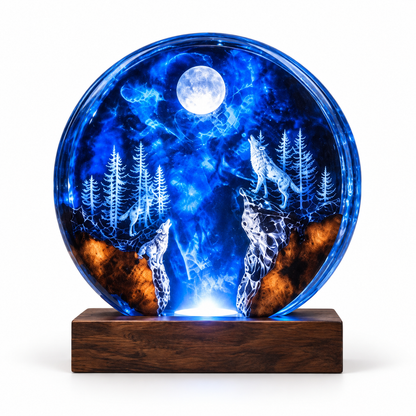 TEKOA RESIN ART LAMPS