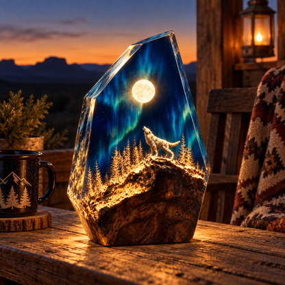 TEKOA RESIN ART LAMPS