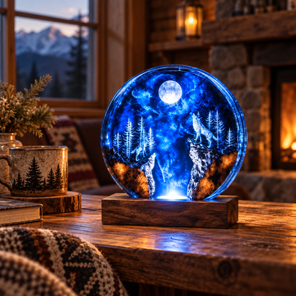 TEKOA RESIN ART LAMPS